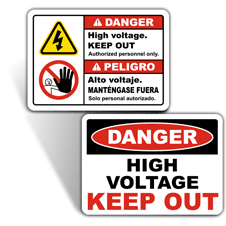 Electrical Safety Signs